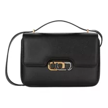 Cartera Marc Jacobs The J Link Cuero De Grano Negro 