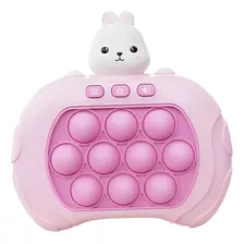 Pop It Gamer Console Anti Stress Eletrônico Coelhinha Rosa