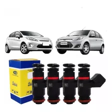 Kit 4 Bico Injetor Ford Fiesta 1.0 2010 2011 2012 2013 14 15