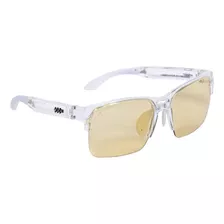 Lentes De Sol Xades Ctrl Envolve Transp Lente Amarillo Varilla Transparente Armazón Transparente Diseño Gamer Envolve