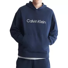 Poleron Hombre Calvin Klein Logo Bordado