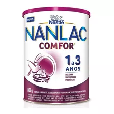 Fórmula Infantil Leite Nanlac Comfor 1 A 3 Anos 800g