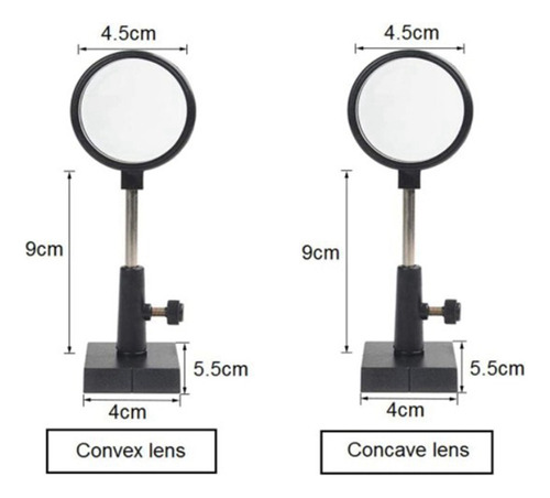 Set De Experimentos De ptica Fsica 6x Lente Convexa Lente Foto 7