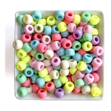 Miçanga Tererê Barril Infantil Candy Color 40gr, 160 Pçs
