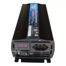 Inversor Off Grid 12v 220v 300w 500w 1000w Onda Senoidal Pur