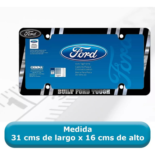 Portaplacas Delantera/trasera Origi Ford Thunderbird 3.9 01 Foto 4