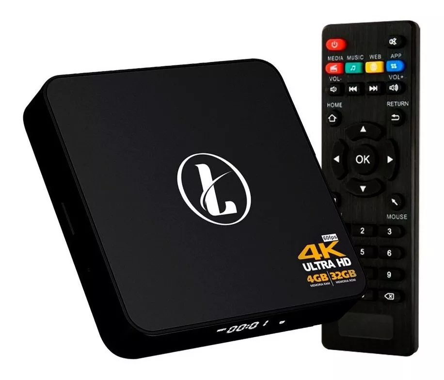 Smart Tv Box 4k Ultrahd Quad Core 32gb 4gb Android Loi