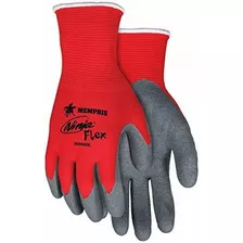 Guantes Mcr Safety N9680m Ninja Flex Glove, Mediano, Rojo / 