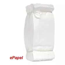 1.000 Saco De Papel Kraft Branco Liso 1kg Sacos Lisos S/ I