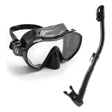 Kit Vision Sk-dry, Conjunto Máscara Snorkel Para Mergulho