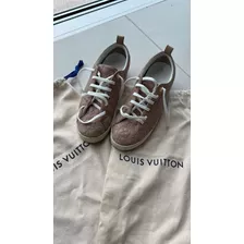 Zapatillas Louis Vuitton Beige Original 37