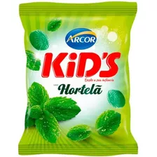 Bala Kids Hortelã Arcor 500g