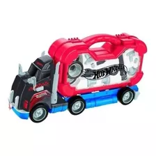 Hot Wheels Monte Seu Caminhão Com Ferramentas - Fun F00136 Cor Azul E Vermelho