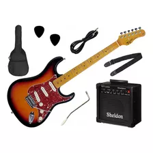 Kit Guitarra Tagima Tg-530 + Amp Sheldon Gt1200 - Nf E Gtia