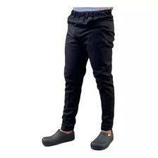 Pantalón Para Chef Tipo Jogger Con Elástico Ajustable