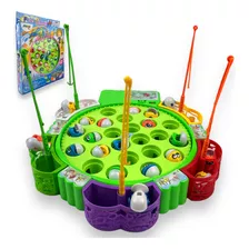 Brinquedo Jogo Pega Peixe Grande 5 Jogadores Pesca Pescaria