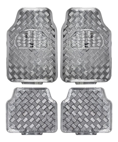 Foto de Tapetes Diseo Plateado Metalico Para Land Rover Freelander