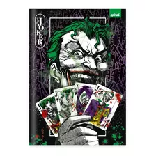 Caderno Brochura Capa Dura 1 Materia Joker Spiral 80 Folhas Cor Preto