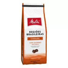 Café Torrado E Moído Cerrado Melitta Gourmet Regiões Brasileiras Pacote 250g