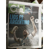 Diario Ole + Clarin 19/12/22. Campeon Del Mundo.