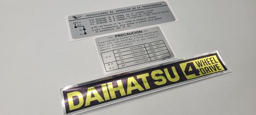 Daihatsu F20 Calcomanas  Foto 3