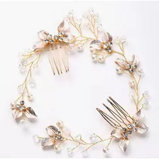 Arranjo Cabelo Noivas Tiara Pedras Chic Debutantes Headband