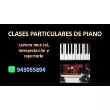 Profesor Clases Particulares De Musica Ingles Piano Organo