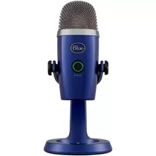 Microfone Condensador Usb Blue Yeti Nano - Azul