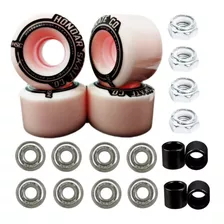 Roda Skate Hondar 54 Mm + Abec 5 + Porcas + Espaçadores 