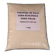 2 Kg- Parafina Soja Vegetal Cera Mix Eco Lentilha P Velas 