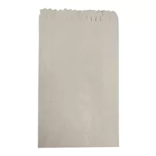 Bolsa De Papel Blanca Panaderia N° 4 A X 1000 (16x26x6)