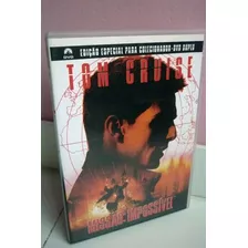 Dvd Duplo Edição Colecionador Missão Impossível Tom Cruise 