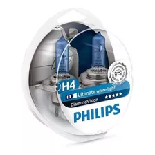 Lamparas Philips Diamond Vision H4 12v 60/55w Pack X2 - Tyt