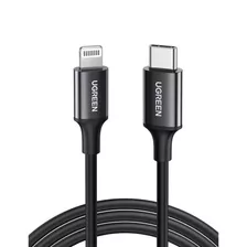 Cable Tipo Lightning A Usb-c Ugreen 60751 1m Negro