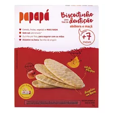 Biscoitinho Para Dentição Orgânico Maçã Abóbora 36g - Papapá