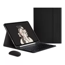 Funda Con Teclado Y Ratón Para Samsung Tab A8 10.5 Sm-x200