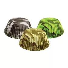 Fox Run 7134 Juego De Camouflage Bake Cup, Estándar, 75 Copa