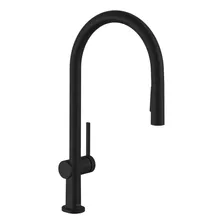 Hansgrohe Talis N Black - Grifo De Cocina De Arco Alto, Gr.