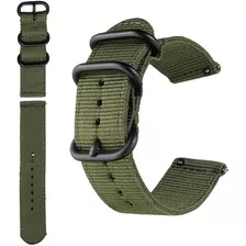 Pulseira Nylon Militar Para Forerunner 245/245 Music 20mm