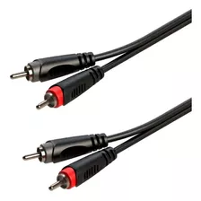 Cable Roxtone Rca - Rca Macho 3 Metros - Ideal Monitores Dj