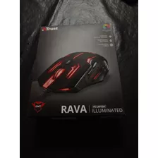 Mouse Gamer Trust Gxt108 Rava Iluminación Led Rgb