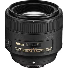 Lente Nikon 85mm F/1.8g Af-s