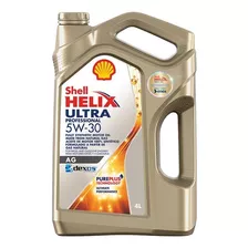 Aceite 5w30 Full Sintético Shell Helix Ultra Pro Ag 4l