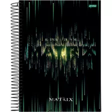 Caderno Espiral Matrix Jandaia 1 Materia 80 Folhas