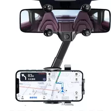 Suporte Para Celulares De Carro Encaixe Retrovisor 360º Nf 