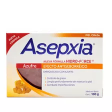 Asepxia Jabón Azufre 100g