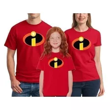 Trío Playeras Personalizadas Los Increibles