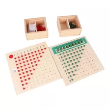 Montessori - Tableros De Multiplicación Y División (madera