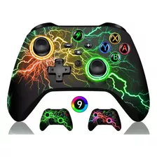 Controle Sem Fio Para Pc Nintendo Switch Android Ios Led Rgb