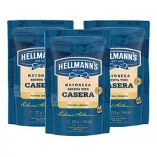 Mayonesa Hellmanns Tipo Casera 3x232g Sin Tacc Apta Celiacos